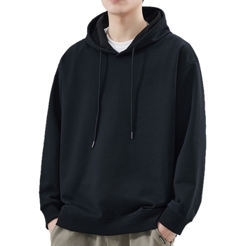 Džemperis su gobtuvu – laisvas kirpimas, ilgos rankovės, poliesterio 96%+