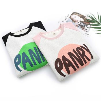 Plus izmēra sievietes rudens kokvilnas džemperis ar apaļu kakla izgriezumu un garām piedurknēm, japāņu-korejiešu ikdienas stils, rudens 2023