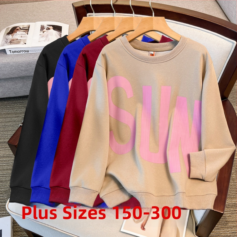 Blīvs kokvilnas džemperis ar apaļu kaklu, brīvā piegriezuma, garām piedurknēm, vidēja garuma