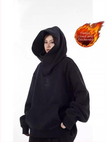 Vyriskas megztinis su gobtuvu, fliso pamušalu, geometrinis raštas, šoninės kišenės, ilgomis rankovėmis