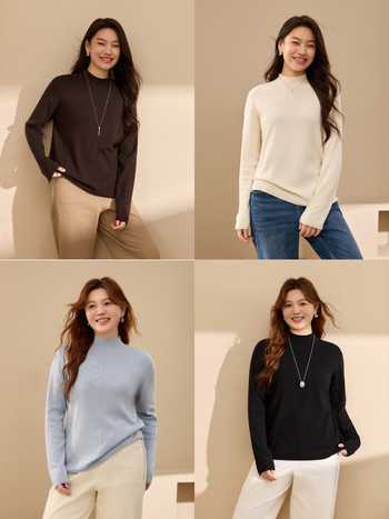 Pletots no viskozes šķiedras ar kapuci, pusaugstā apkakle, slaida silueta, ziemas 2025