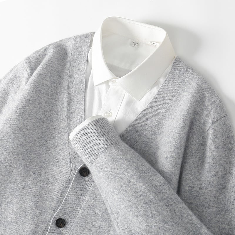 Korejski stil pamucni jacquard džemper s prepletnim cvjetnim uzorkom, slobodan kroj, okrugli izrez