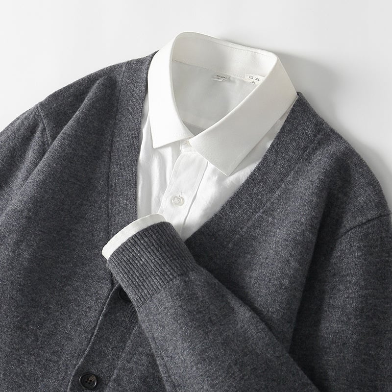 Korejski stil pamucni jacquard džemper s prepletnim cvjetnim uzorkom, slobodan kroj, okrugli izrez