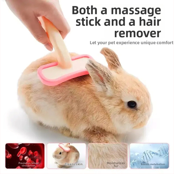 Силиконова четка за зайци за премахване на опадалата козина