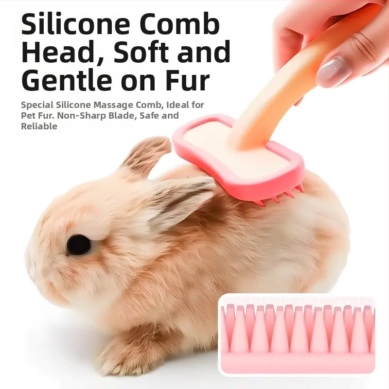 Силиконова четка за зайци за премахване на опадалата козина