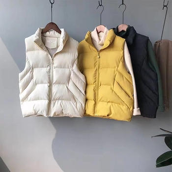 Vestă de iarnă din Chenille cu Spandex, stil cardigan pentru femei adulte, guler drept, fermoar frontal