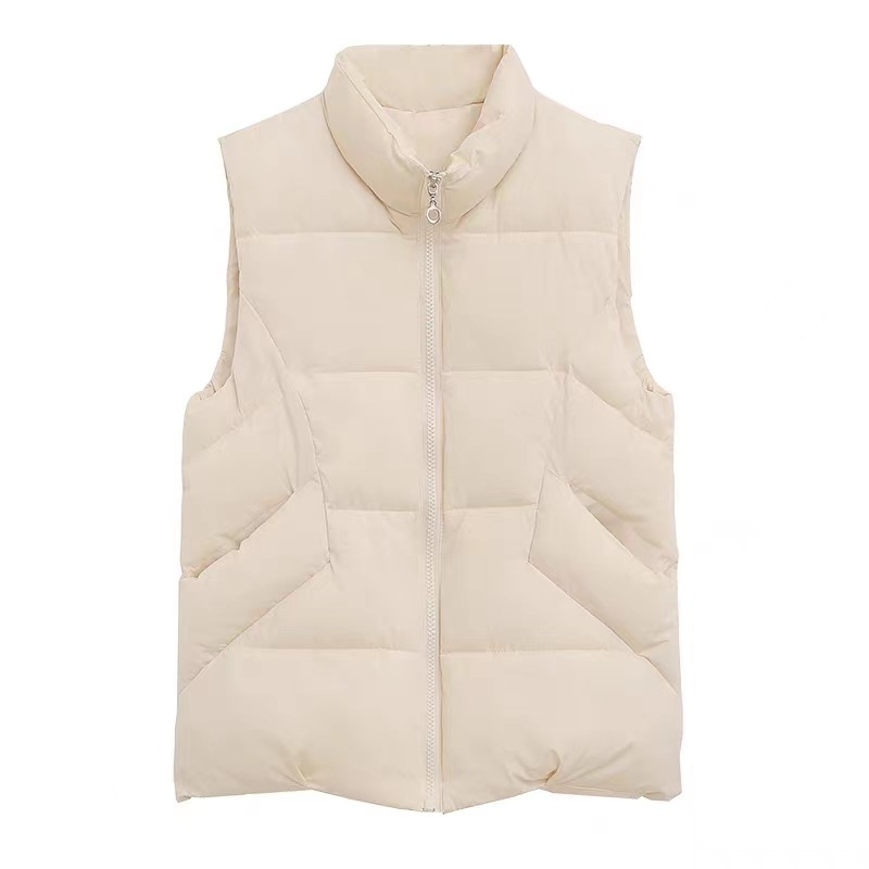 Vestă de iarnă din Chenille cu Spandex, stil cardigan pentru femei adulte, guler drept, fermoar frontal