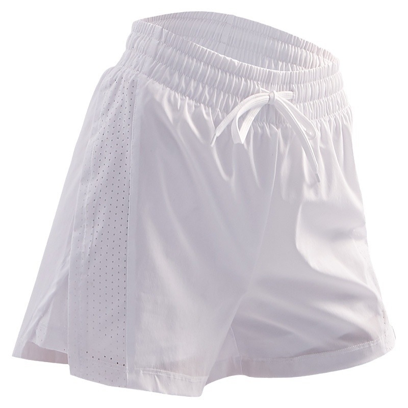 Șorturi sport pentru femei, uscare rapidă, nailon, două șorturi false, vară