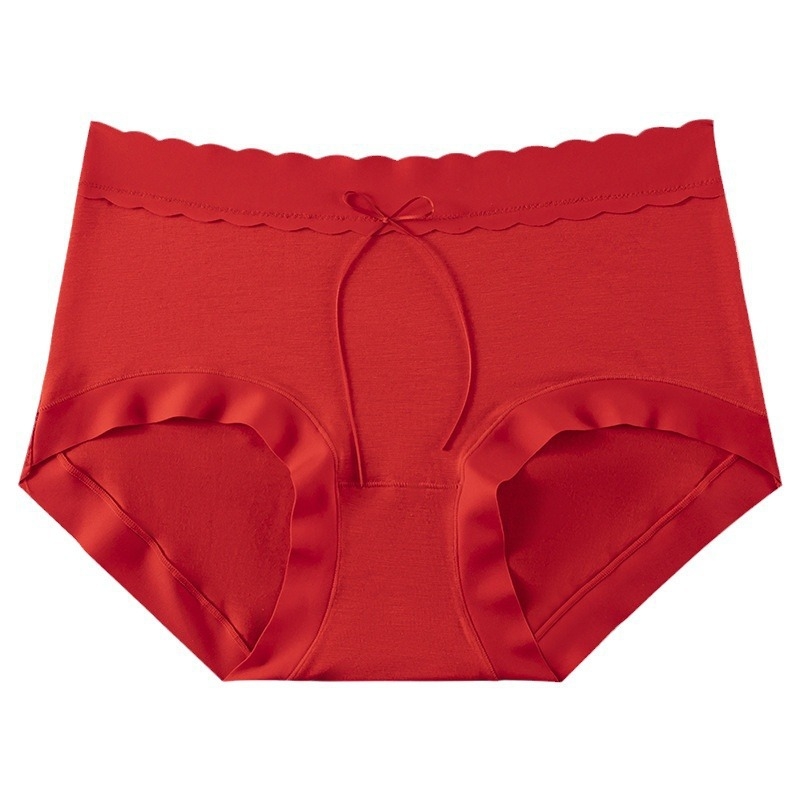 Chiloți femei cu talie medie, material viscoză, căptușeală din bumbac în zona inghinală, respirabili, fără urme