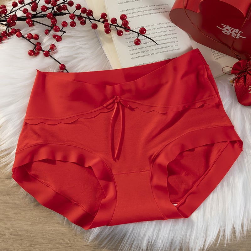 Chiloți femei cu talie medie, material viscoză, căptușeală din bumbac în zona inghinală, respirabili, fără urme