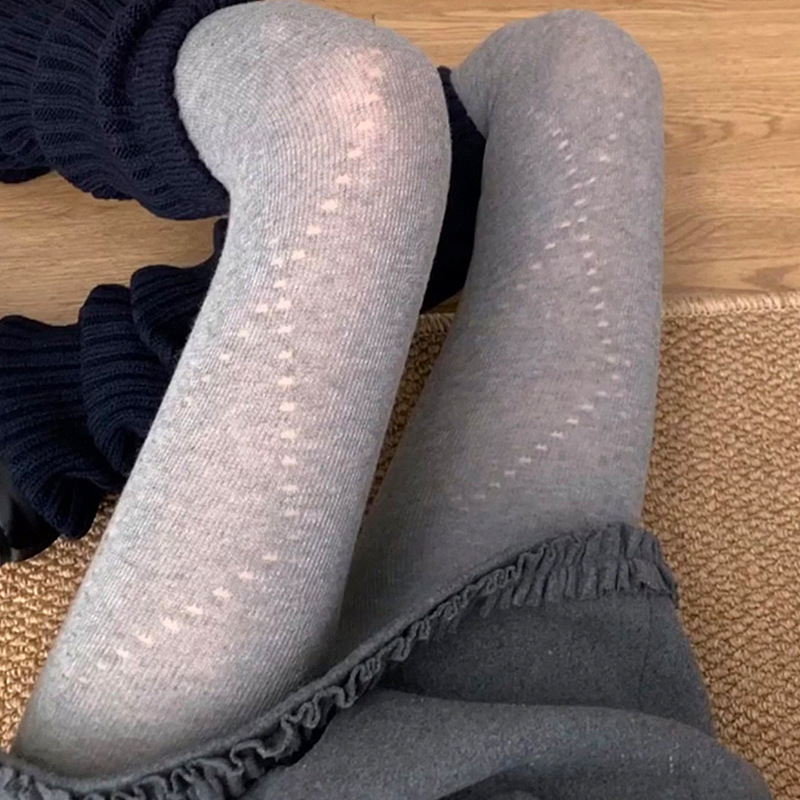 Leggins s dijamantnom mrežom za jesen-zimu, visoka elastičnost, oblikovanje tijela, pamuk 70-80%