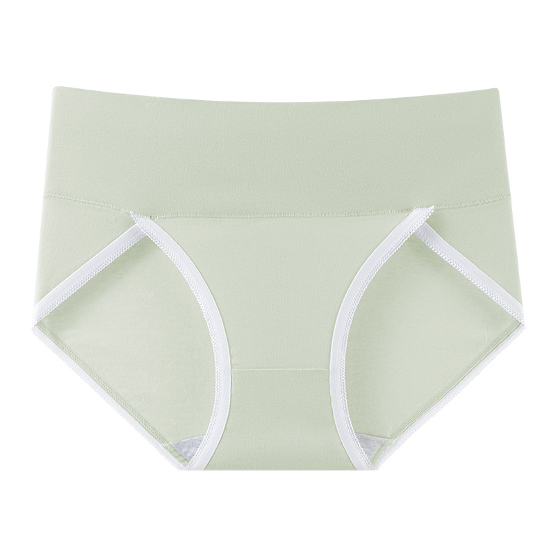 Γυναικείο βαμβακερό εσώρουχο με αντιβακτηριακή περιοχή, ψηλή μέση και βαθύ σκίσιμο