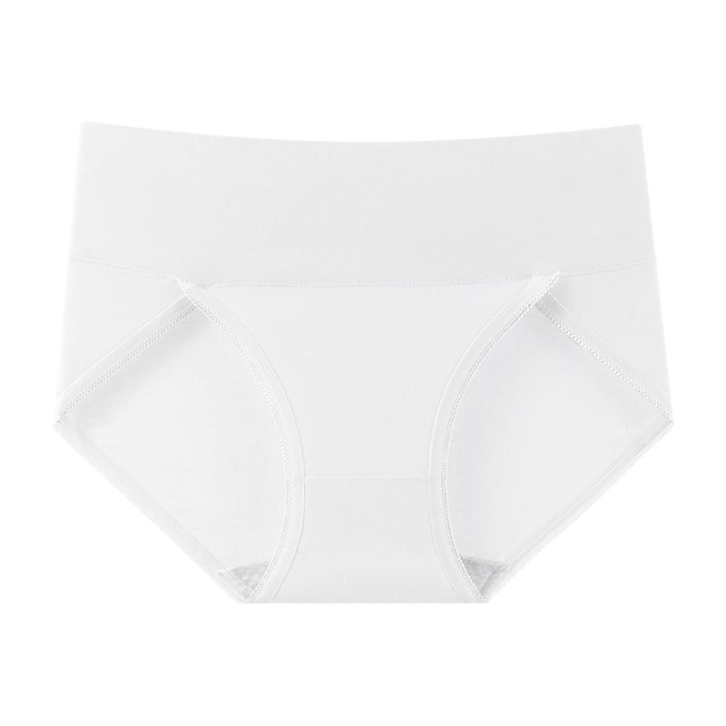 Γυναικείο βαμβακερό εσώρουχο με αντιβακτηριακή περιοχή, ψηλή μέση και βαθύ σκίσιμο