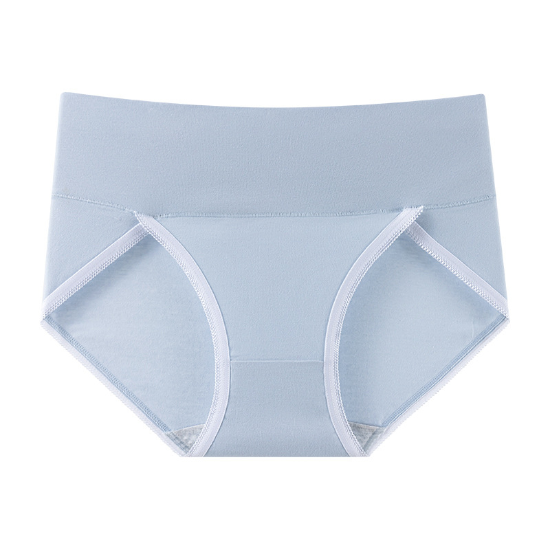 Γυναικείο βαμβακερό εσώρουχο με αντιβακτηριακή περιοχή, ψηλή μέση και βαθύ σκίσιμο