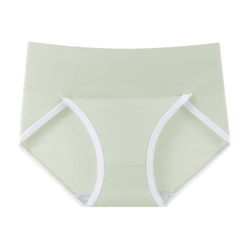 Γυναικείο βαμβακερό εσώρουχο με αντιβακτηριακή περιοχή, ψηλή μέση και βαθύ σκίσιμο