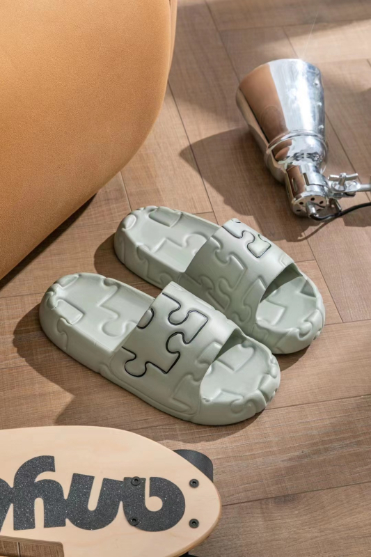 Αμφίδρομες παντόφλες από EVA, EVA επάνω μέρος, EVA σόλα, slip-on, κατασκευή με έγχυση