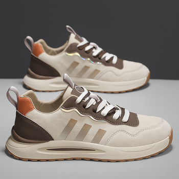 Vīriešu sportiskas ikdienas kurpes, zems augšējais apvalks, šņorēšana, augšējā daļa no superšķiedras, EVA iekšējais spilvens, plastmasas zole