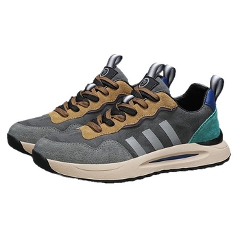 Vīriešu sportiskas ikdienas kurpes, zems augšējais apvalks, šņorēšana, augšējā daļa no superšķiedras, EVA iekšējais spilvens, plastmasas zole