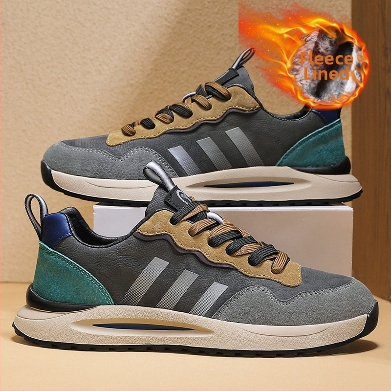 Vīriešu sportiskas ikdienas kurpes, zems augšējais apvalks, šņorēšana, augšējā daļa no superšķiedras, EVA iekšējais spilvens, plastmasas zole