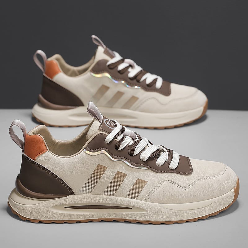 Vīriešu sportiskas ikdienas kurpes, zems augšējais apvalks, šņorēšana, augšējā daļa no superšķiedras, EVA iekšējais spilvens, plastmasas zole