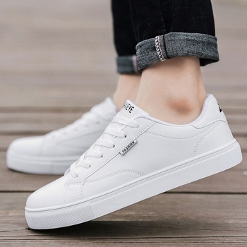 Vīriešu sporta apavi korejiešu stilā, ūdensnecaurlaidīgi un ātri izžūstoši (augšējā daļa PU; EVA iekšējā odere; PVC zole; šņorēšana)