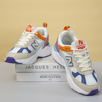 Unisex dad shoes – augšējā daļa PU+ sieta, elpojošs un ūdensizturīgs; zole gumija+ EVA; iekšējā zole EVA; universāls dizains; zems profils