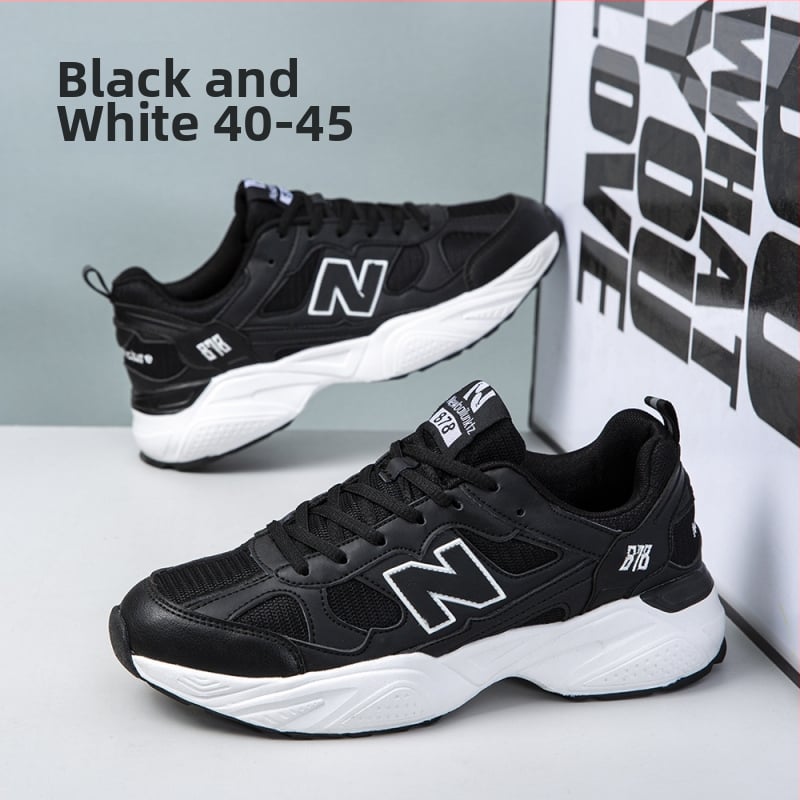 Unisex dad shoes – augšējā daļa PU+ sieta, elpojošs un ūdensizturīgs; zole gumija+ EVA; iekšējā zole EVA; universāls dizains; zems profils