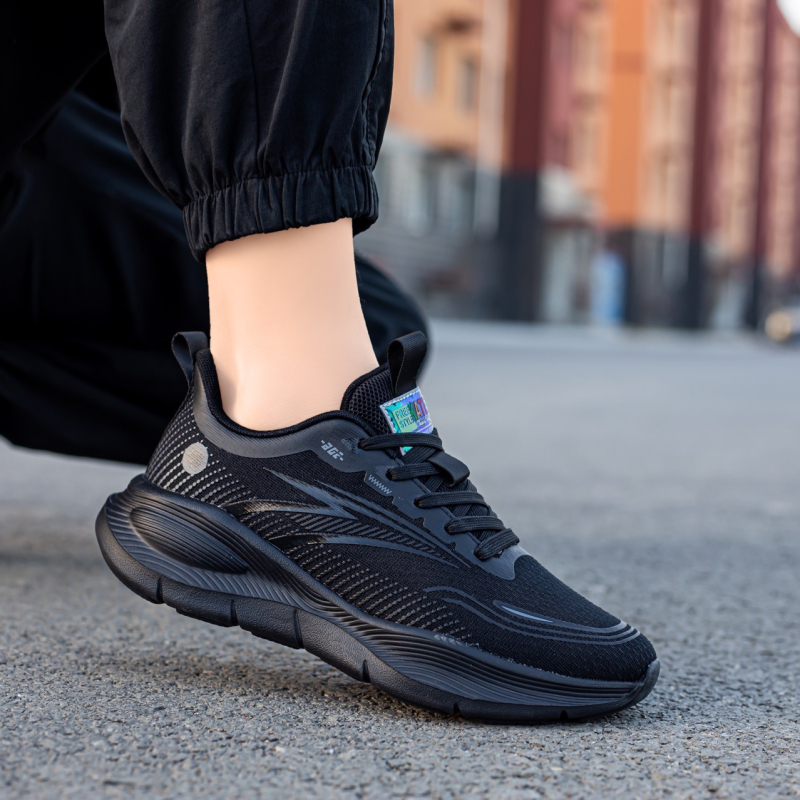 Vīriešu elpojoši tīklveida augšdaļas sporta apavi ar šņorēšanu, EVA iekšējā zole, plastmasas zole, piemēroti pavasarim un vasarai