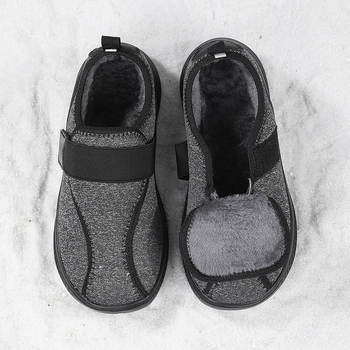 Unisex zimske cipele s širokim nosom, umjetna krzna unutrašnjost, PU gornji dio, EVA potplat, Velcro zatvaranje