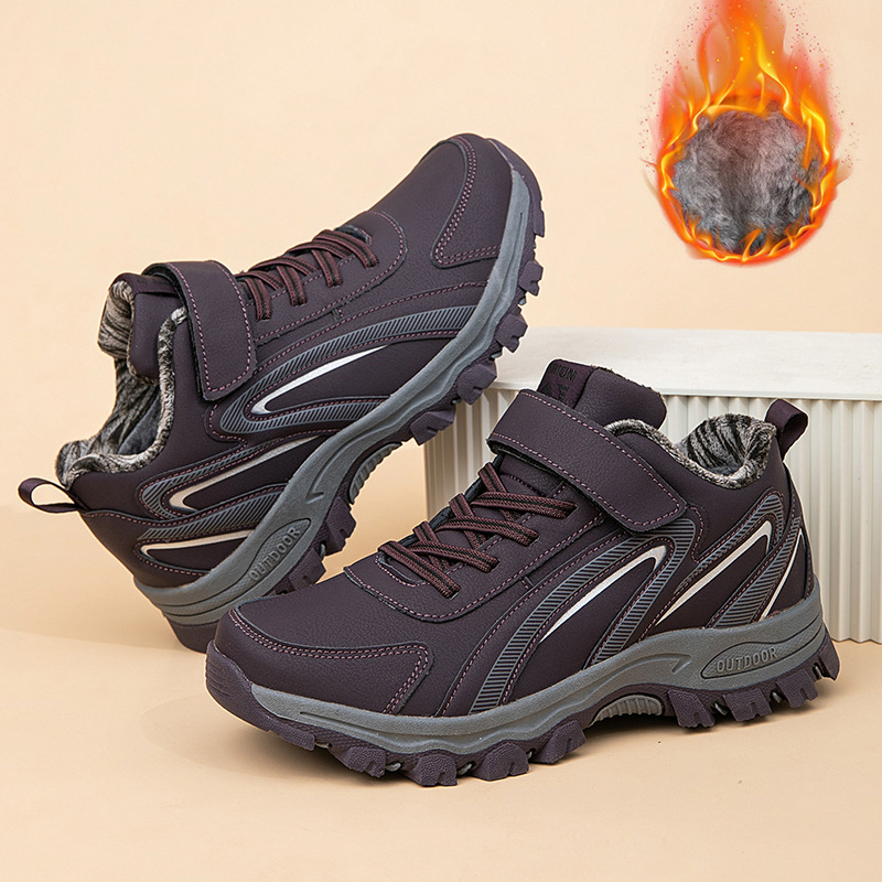 Unisex rudens pastaigu kurpes ar sietveida augšdaļu, apaļš purns, zems papēdis 1–3 cm, Velcro aizdare