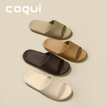Coqui Cool papuče s dizajnom vafla, EVA gornji dio i potplat, protuklizne, potplat injekcijski oblikovan, debljina potplata 11 cm ili više, za žene i muškarce