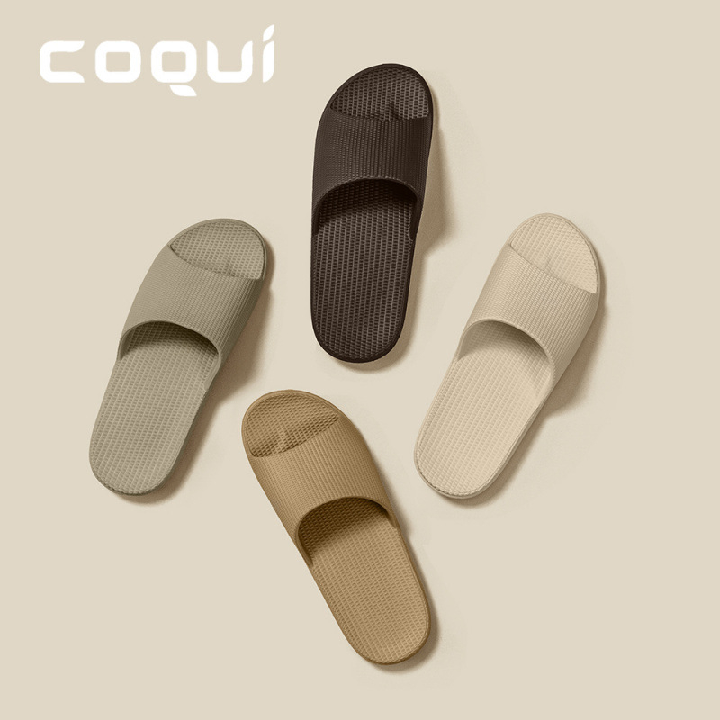Coqui Cool papuče s dizajnom vafla, EVA gornji dio i potplat, protuklizne, potplat injekcijski oblikovan, debljina potplata 11 cm ili više, za žene i muškarce