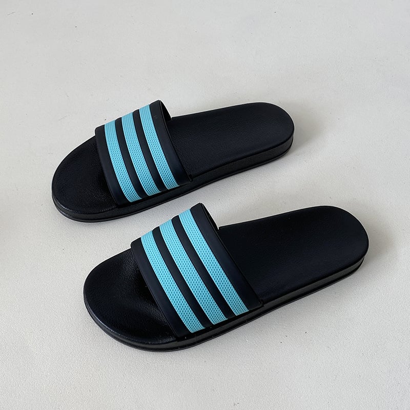 PVC augšdaļa un zole, svītrainais raksts, injekcijas zoles tehnoloģija, elpojošas, piemērotas iekšējai un ārējai lietošanai