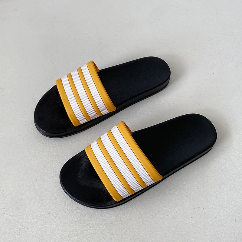 PVC augšdaļa un zole, svītrainais raksts, injekcijas zoles tehnoloģija, elpojošas, piemērotas iekšējai un ārējai lietošanai