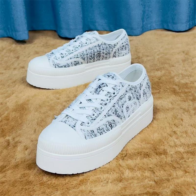 Rhoades pantofi dama din pânză, talpă groasă, șireturi, înălțimea părții superioare 3–7 cm, talpă din cauciuc, căptușeală din lână de miel, culoare solidă, toamnă 2024