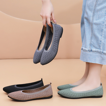 Ženske slip-on tenisice, prozračne, nizak gornji dio, EVA uložak, PVC potplat
