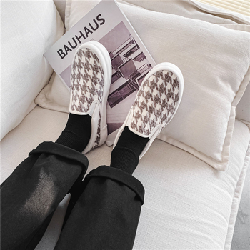 Unisex platnene Slip-On tenisice – proljeće, prozračne, niski kroj, vulkanizirana đon