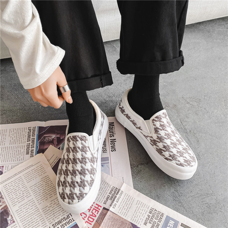 Unisex platnene Slip-On tenisice – proljeće, prozračne, niski kroj, vulkanizirana đon