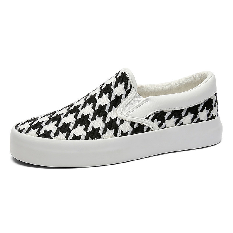 Unisex platnene Slip-On tenisice – proljeće, prozračne, niski kroj, vulkanizirana đon