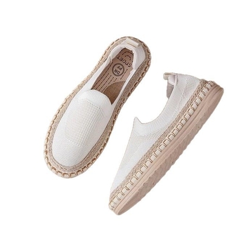 Ženske platnene tenisice u pekinškom stilu, ljetne mrežaste, slip-on, ravna mekana potplat, veličina 34