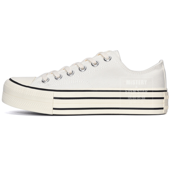 Sieviešu auduma kurpes ar bieza zole, Korejas versija, augstuma palielināšanas dizains, zems augšdaļa, vulkanizēta gumijas zole