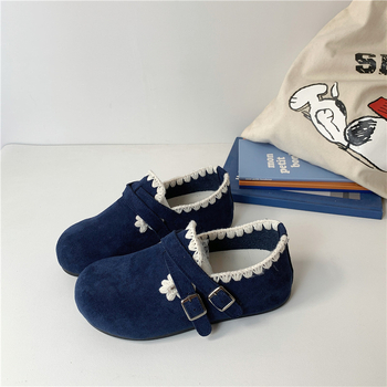 Sieviešu slip-on loaferi ar PU augšpusi, elpojoša sieta iekšējā odere, zems augšdaļas profils, rudens 2025