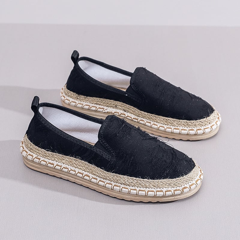 Sieviešu elpojošas kanvas kurpes Fisherman stilā – Old Beijing auduma kurpes, vasara