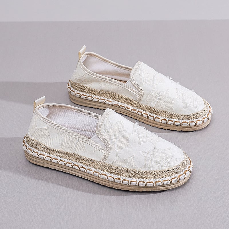 Sieviešu elpojošas kanvas kurpes Fisherman stilā – Old Beijing auduma kurpes, vasara