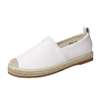 Ženske Fisherman cipele - gornji dio od mikrovlaknaste kože, niski potplat 1-3 cm, TPR potplat, slip-on
