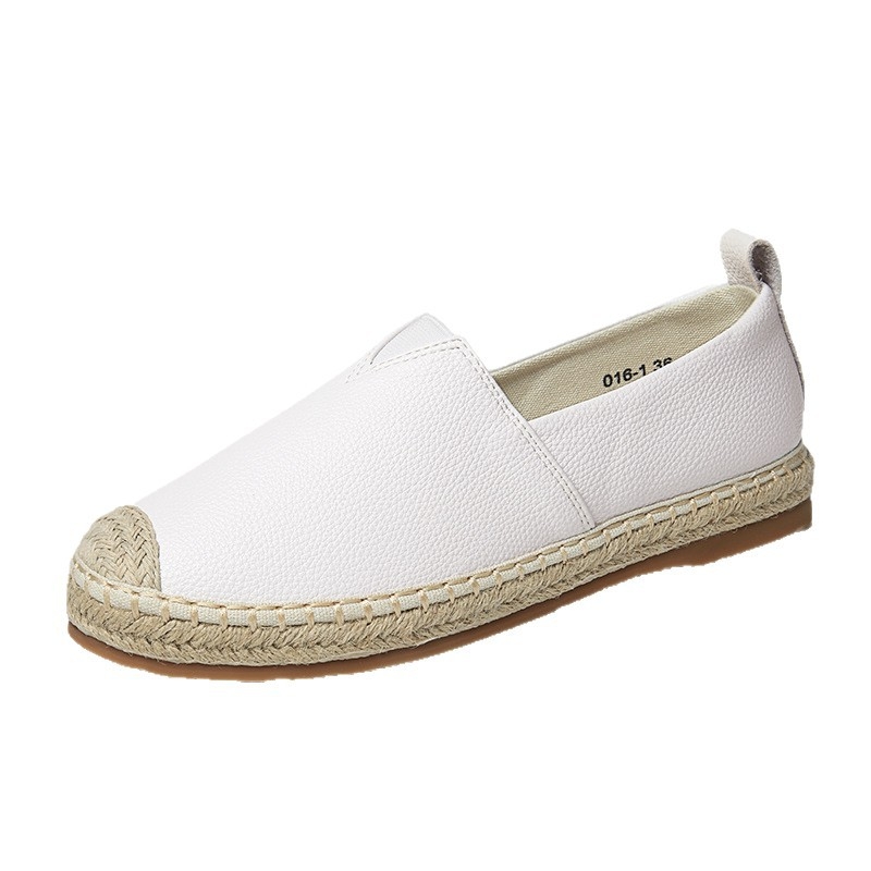 Ženske Fisherman cipele - gornji dio od mikrovlaknaste kože, niski potplat 1-3 cm, TPR potplat, slip-on