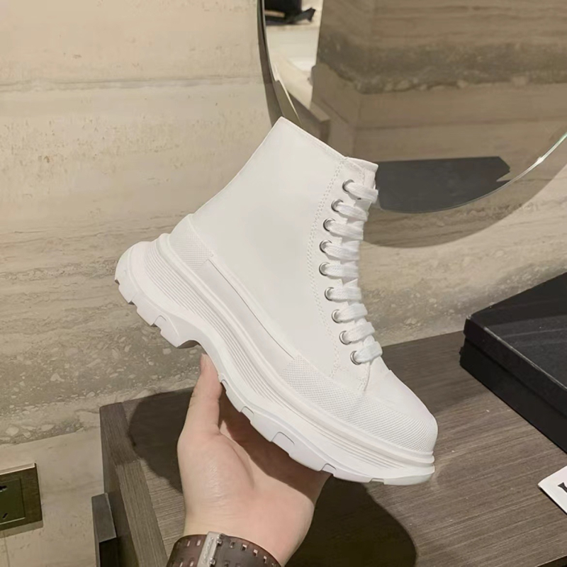 Platformske tenisice od platna s visokim potplatom, 3–5 cm, okrugli vrh, unisex, podstava od ovčje kože