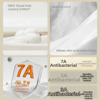 Vienkartinis patalynės komplektas – keturių dalių kelionėms ir viešbučiams, 100% medvilnė, prekinis ženklas Sometimes