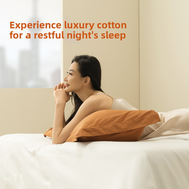 Vienkartinis patalynės komplektas – keturių dalių kelionėms ir viešbučiams, 100% medvilnė, prekinis ženklas Sometimes