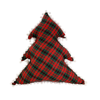 Κάλυμμα μαξιλαριού με φιόγκο, πολυεστέρας, χριστουγεννιάτικο μοτίβο σε μοντέρνο μινιμαλιστικό στυλ, δυνατότητα προσαρμογής